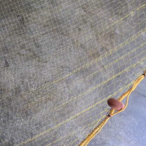 Fishing net like new, static mononet 3-4m height, 150m length