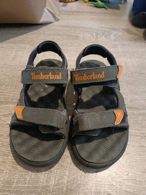 Perkins Row Kids Sandals Khaki Timberland used