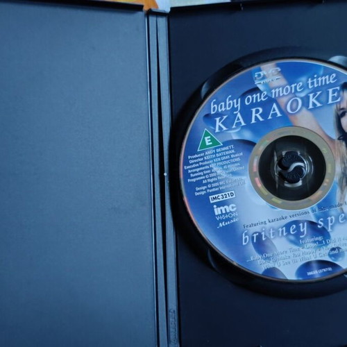 Britney Spears Karaoke Hits DVD used, pop