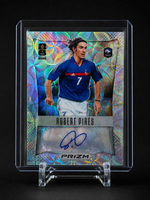Robert Pires 2026 Panini Prizm FIFA World Cup 2012 Throwback Choice Auto