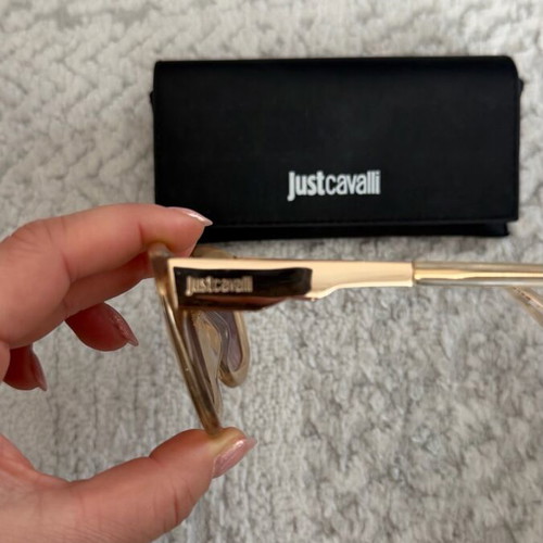 Just Cavalli sunglasses like new, beige