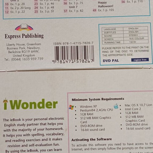 I Wonder Junior B CD like new, Express Publishing