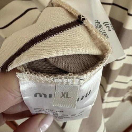 Miu Miu Polo shirt new, unisex, size XL