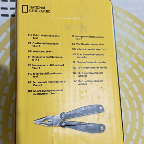 National Geographic 13-in-1 multifunctional tool new