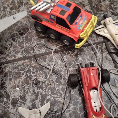 Vintage remote control toys collection used, 80s-90s lot