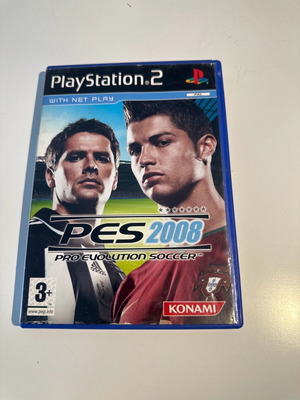 PES 2008 Pro Evolution Soccer PlayStation 2 PS2 μεταχειρισμένο, complete Ronaldo
