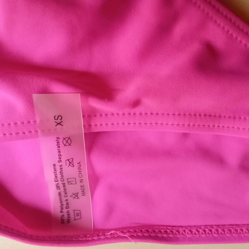 Solano Swimwear Fuchsia Bikini New, Size XS