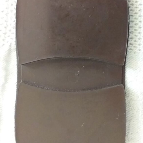 Elephant double soles 1950s, hard rubber 9mm, intact