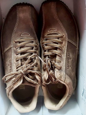 Αντρικά δερμάτινα casual παπούτσια Caterpillar καφέ σαν καινούργια