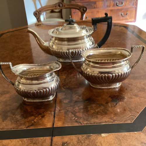 English Sheffield vintage tea set like new