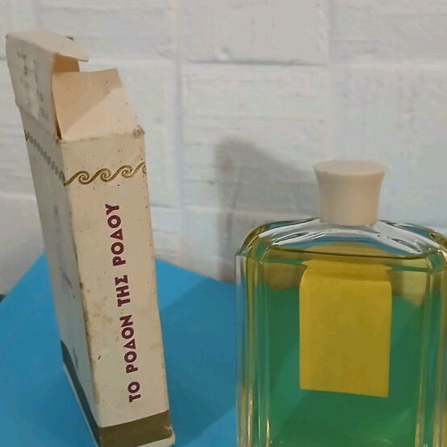 Gardenia Rose de Rhodes perfume normal type like new, Greek made