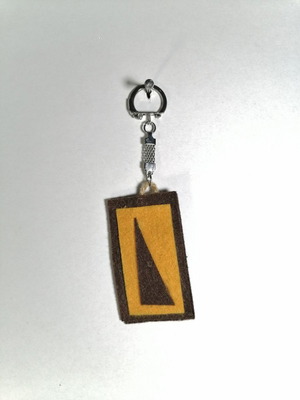 Handmade fabric keychains new