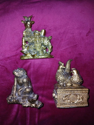 Κινέζικα επιτραπέζια διακοσμητικά πακέτο 3 σαν καινούργια