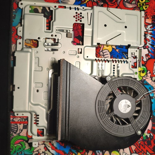 PS3 Slim cooling fan and shroud