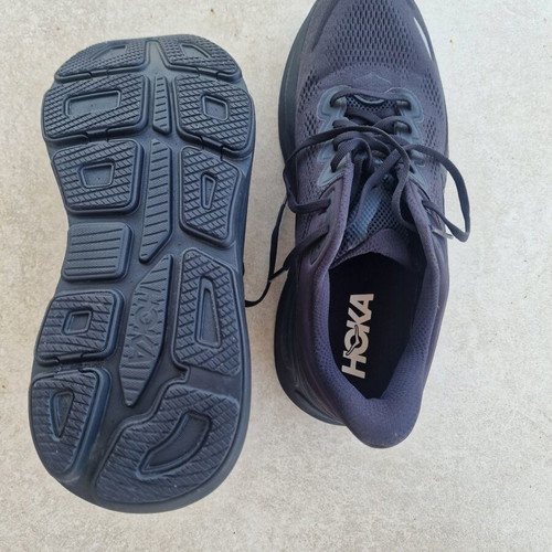 Hoka Bondi 9 wide running shoes, size 47 1/3