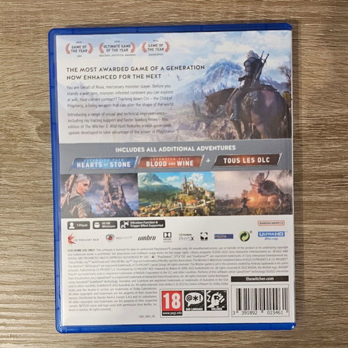 The Witcher 3: Wild Hunt Complete Edition PS5 game