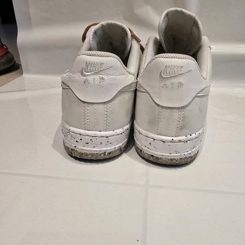 Nike Air Force 1 Crater sneakers like new, size 43, white