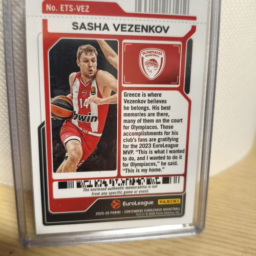 Sasha Vezenkov 20/49 Patch New