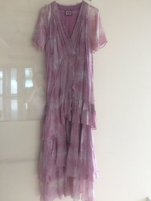 Juicy Couture maxi dress used, pink shades, size Medium