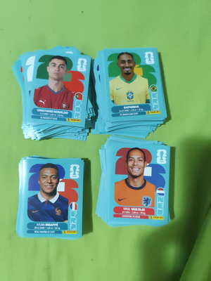 Panini World Cup sticker collection, 445 pieces