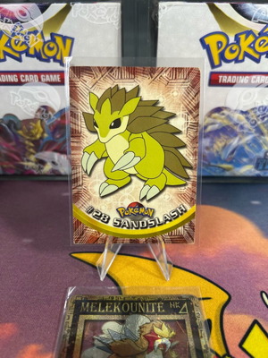Pokemon card Sandslash blue Topps TV animation μεταχειρισμένο