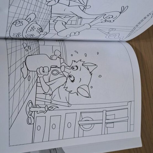 Children's book Color the fables of Aesop new