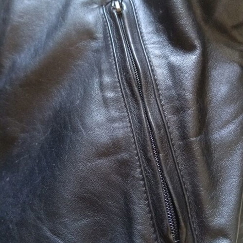 Dainese mid season leather motorcycle jacket size 50
