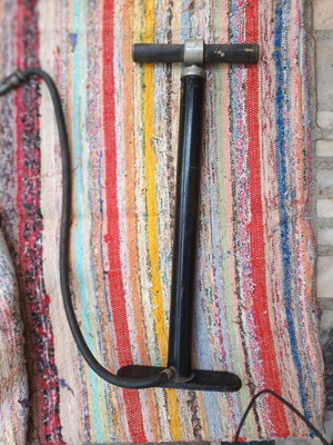 Bicycle pump Soviet made used, length 51 cm