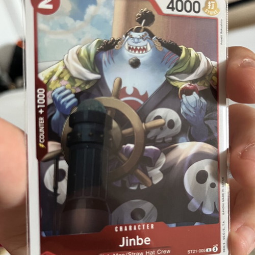 ST21 Gear5 One Piece card set with Luffy and Zoro SR