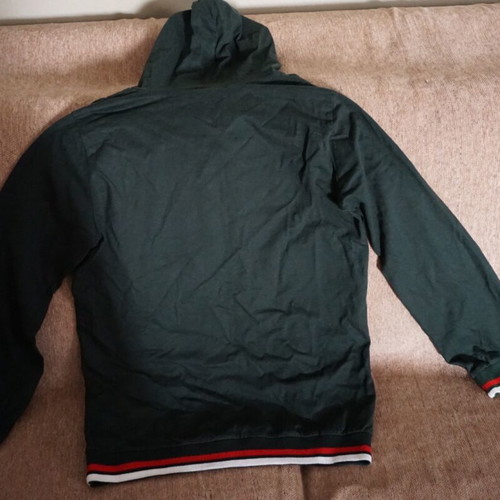 Men's green hoodie sweatshirt like new, size S