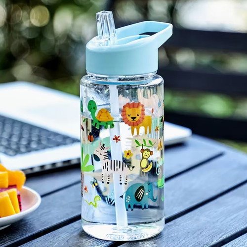 Children's water bottle 500ml with animals new