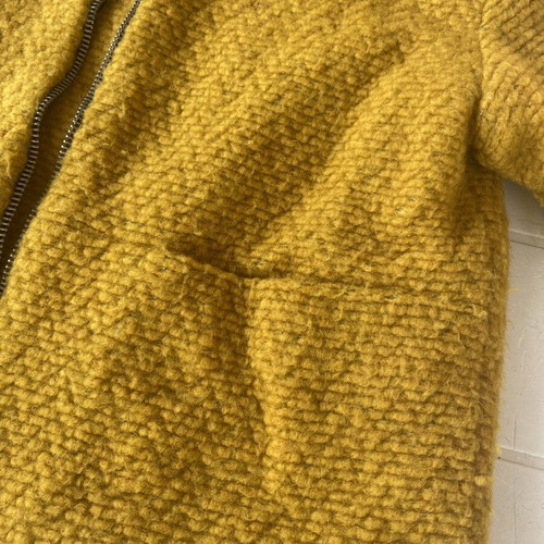 Zara girl jacket with hood and zipper, warm and light