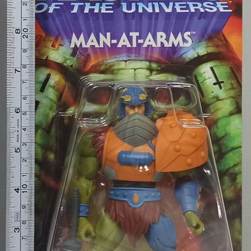 Man-at-Arms action figure Mattel MOTU Origins 200X new
