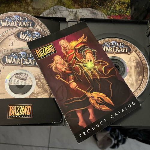 World of Warcraft Vanilla PC/Mac CD-ROM used, collector's edition