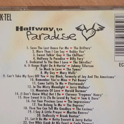 Love Paradise CD used, romantic music
