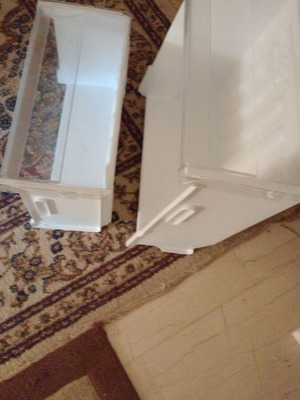 Indesit fridge drawers used