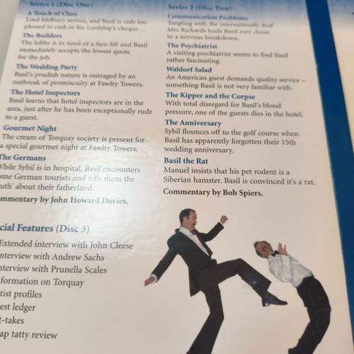 Fawlty Towers The Complete TV Series 3 Disc Edition DVD used