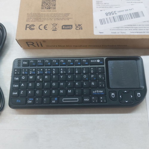 Rii X1 RT-MWK01 Mini Wireless Keyboard with Touchpad New