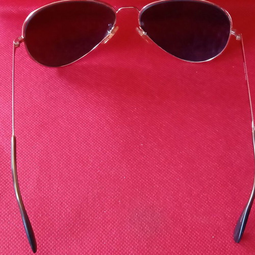Vintage γυαλιά ηλίου Aviator Vuarnet Pouilloux μεταχειρισμένα, καφέ