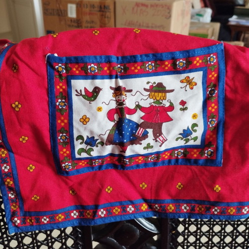 Swiss aprons new, set of 2 unique