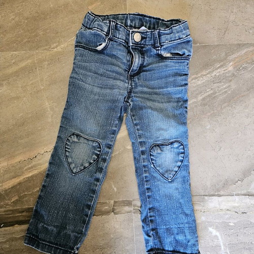 Jeans for girl 18-24 months used, slim fit