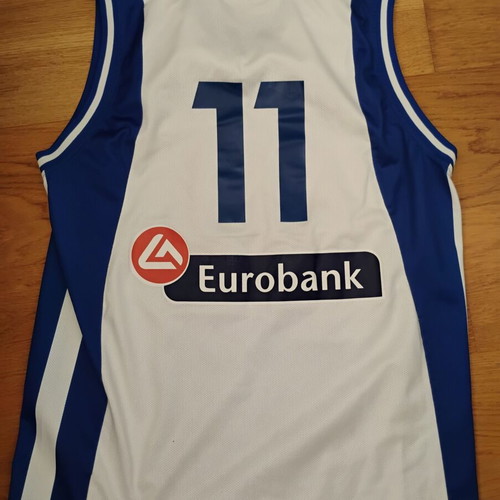 Authentic Greece National Basketball Jersey 2XL used