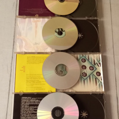 XL Recordings The Fourth Chapter, Stex Spiritual Dance, The Grid Four Five Six, Progressive Rock CD pack