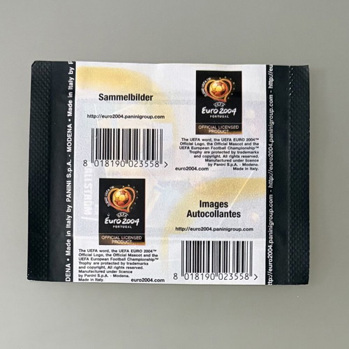 Panini Euro 2004 sticker pack