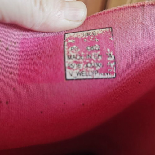 Women's rubber boots size 39 like new, floral pattern