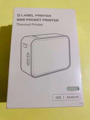 Mini printer new, thermal label printer with mobile app