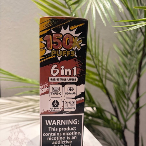 Bang Legend 150k Puffs new vape with 6 flavors