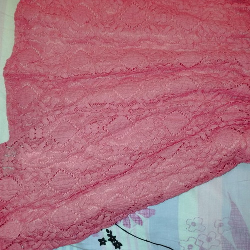Miss Ebito beautiful youth dress with lace coral new