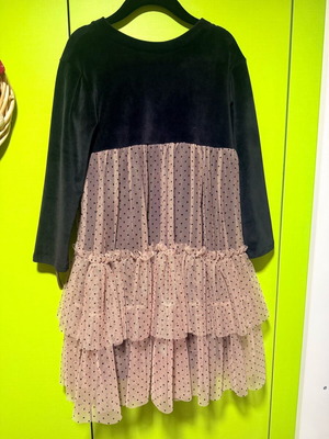 All Star dress new for girl 5-6 years black