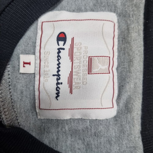 Champion men's long-sleeve shirt size L like new, blue